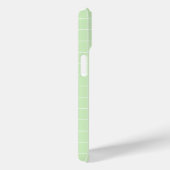 Aangepast monogram en geometrisch kleurenpatroon Case-Mate iPhone case (Achterkant / Rechts)