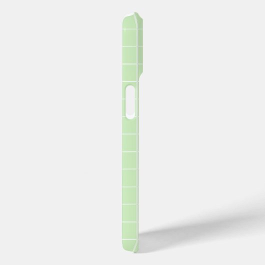 Aangepast monogram en geometrisch kleurenpatroon Case-Mate iPhone case (Achterkant / Rechts)