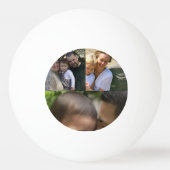 Aangepast monogram F is bestemd voor de illustrati Pingpongballen (Achterkant)