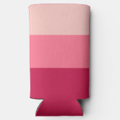 Aangepast monogram, felroze retro typografie (Achterkant)