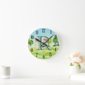 Aangepast monogram Golfcursus Ronde Klok (Huis)