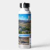 Aangepast monogram IJsland Waterfles (Links)