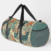 Aangepast Monogram Katten Patroon Plunjezak (Rechterhoek)