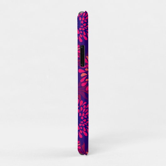 Aangepast monogram kleurrijk Bohemian Whimsical Fl Case-Mate iPhone Case (Achterkant/rechts)