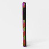 Aangepast monogram Modern Chevron Zigzag 3 Case-Mate iPhone Case (Achterkant/links)