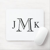 Aangepast monogram muismat (Met muis)
