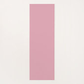 Aangepast monogram Naam Roze Patroon Yogamat (Achterkant)