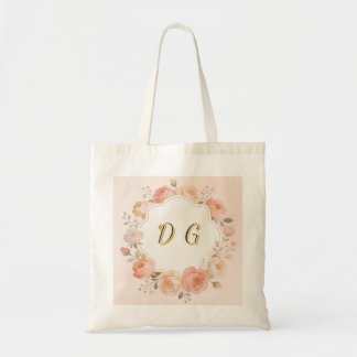 Aangepast Monogram Ontwerp Tote Bag