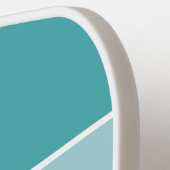 Aangepast monogram pickleball paddle (Links Detail)