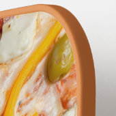 Aangepast monogram PIZZA Pickleball Paddle (Links Detail)