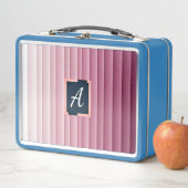 Aangepast monogram roze verloop verticaal  (In situ)