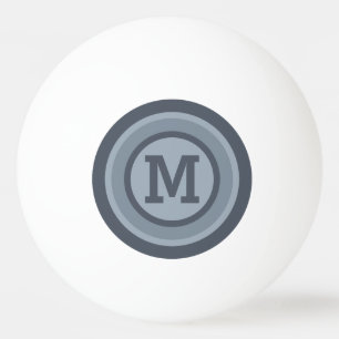 Aangepast monogram Stripes Pattern pingpongballen