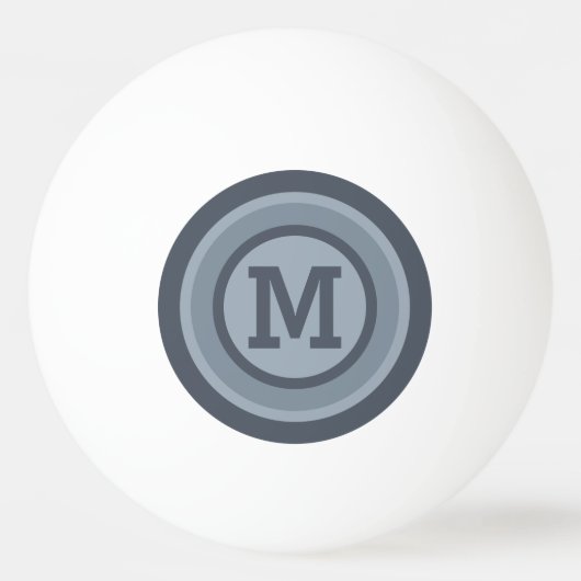 Aangepast monogram Stripes Pattern pingpongballen (Voorkant)