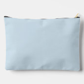 Aangepast monogram, trendy Ice Blue Etui (Achterkant)