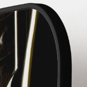 Aangepast monogram van Wine Lover Pickleball Paddle (Links Detail)