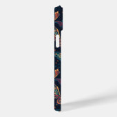 Aangepast monogram vlinderpatroon Case-Mate iPhone case (Achterkant / Rechts)