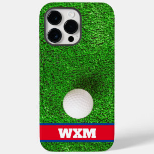 Aangepast monogram voor de Golf van Golf Case-Mate iPhone 14 Pro Max Hoesje