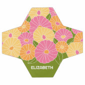 Aangepast monogram voor kleurrijk flessenpatroon voetbal (Enkel)