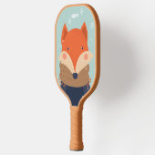 Aangepast monogram Winter Fox Pickleball Paddle (Links)