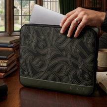 Aangepast Monogram Zwart Gegraveerde Arabische Kal