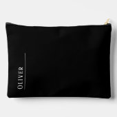 Aangepast monogram, zwart-wit etui (Achterkant)