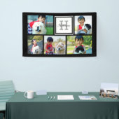 Aangepast monogramma 5 FotomozaïekAfbeelding Colla Spandoek (Beurs)