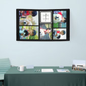 Aangepast monogramma 5 FotomozaïekAfbeelding Colla Spandoek (Beurs)