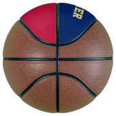 Aangepast monogrammed Club Team Player Name Number Basketbal (Rechts)