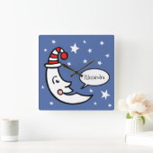 Aangepast motorgezicht en sterren vierkante klok (Huis)