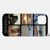 Aangepast multi-foto Afbeelding collage Case-Mate iPhone Case (Achterkant (horizontaal))