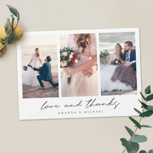 Aangepast multi-fotohuwelijk bedankt Magnet
