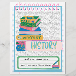 Aangepast Multomap Hoesje | Bewerkbaar ontwerp Flyer