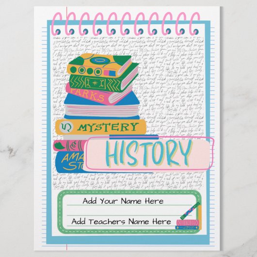 Aangepast Multomap Hoesje | Bewerkbaar ontwerp Flyer (Voorkant)