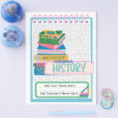 Aangepast Multomap Hoesje | Bewerkbaar ontwerp Flyer (Enkel)