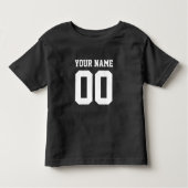 Aangepast naamnummer Cute Kinder Shirts (Voorkant)