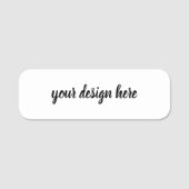 Aangepast Naamplaatje (Voorkant)