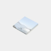 Aangepast naamscript voor fotolandschap post-it® notes (Schuin)