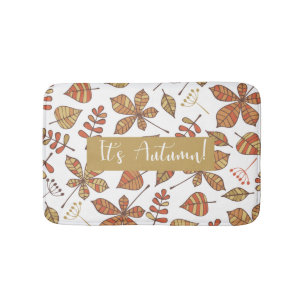 Aangepast najaar badmat