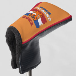 Aangepast Nederlands Vlag Sinaasappel Leeuw Team N Golfheadcover