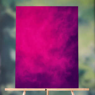 Aangepast Neon Roze Gradient Acryl Teken Bord