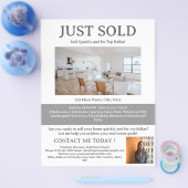 Aangepast net verkocht flyer (Enkel)