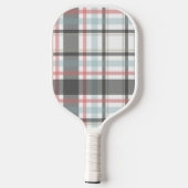 Aangepast neutraal plaatje (rode streep) pickleball paddle (Achterkant)