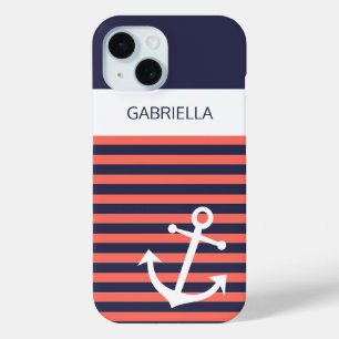 Aangepast nodulair anker-koraalrood strepen patroo