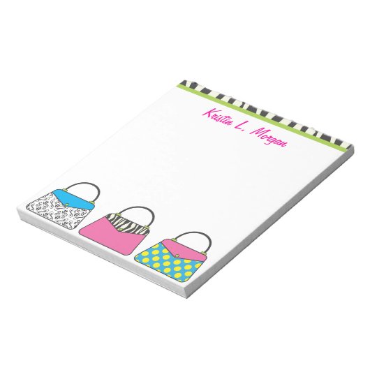 Aangepast Notitieblok handtas met handtas voor com (Gedraaid)