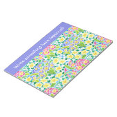 Aangepast Notitieblok of jotter, primroses, poeder (Schuin)