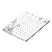 Aangepast notitieblok op de huid (Gedraaid)