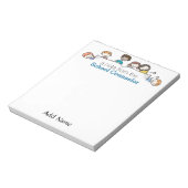 Aangepast Notitieblok voor schooladviseur (Gedraaid)