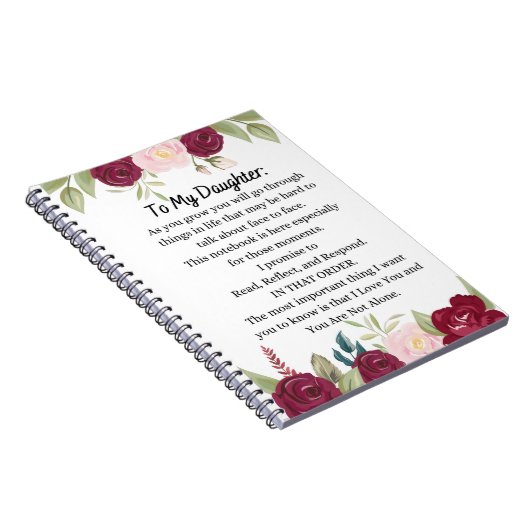 Aangepast Notitieboek | Brieven aan mijn dochter (Rechterzijde)