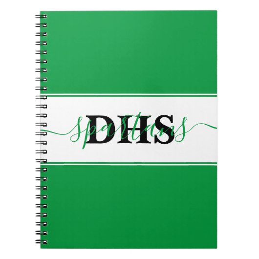 Aangepast notitieboek voor kleurblok op school (Voorkant)