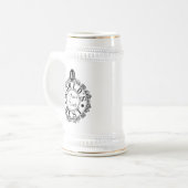 Aangepast nr.1 werelden het beste. . (Jouw tekst) Bierpul (Voorkant links)